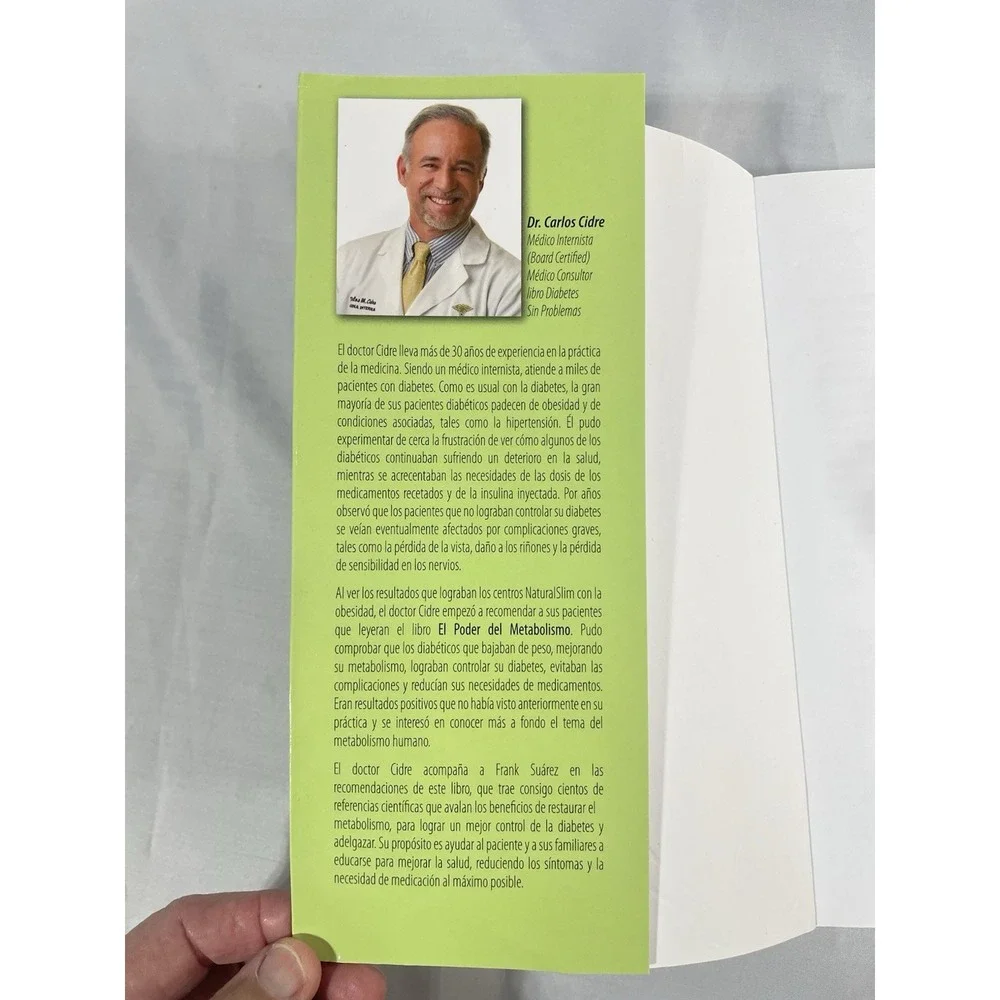 Diabetes Sin Problemas- El Control de - Paperback, by Frank Suárez - Very Good